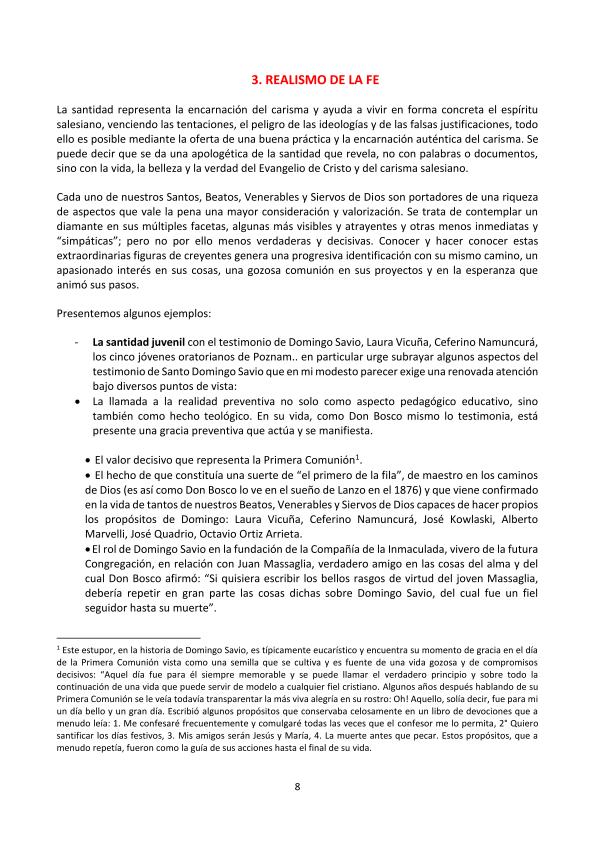 dossier Santità 2017